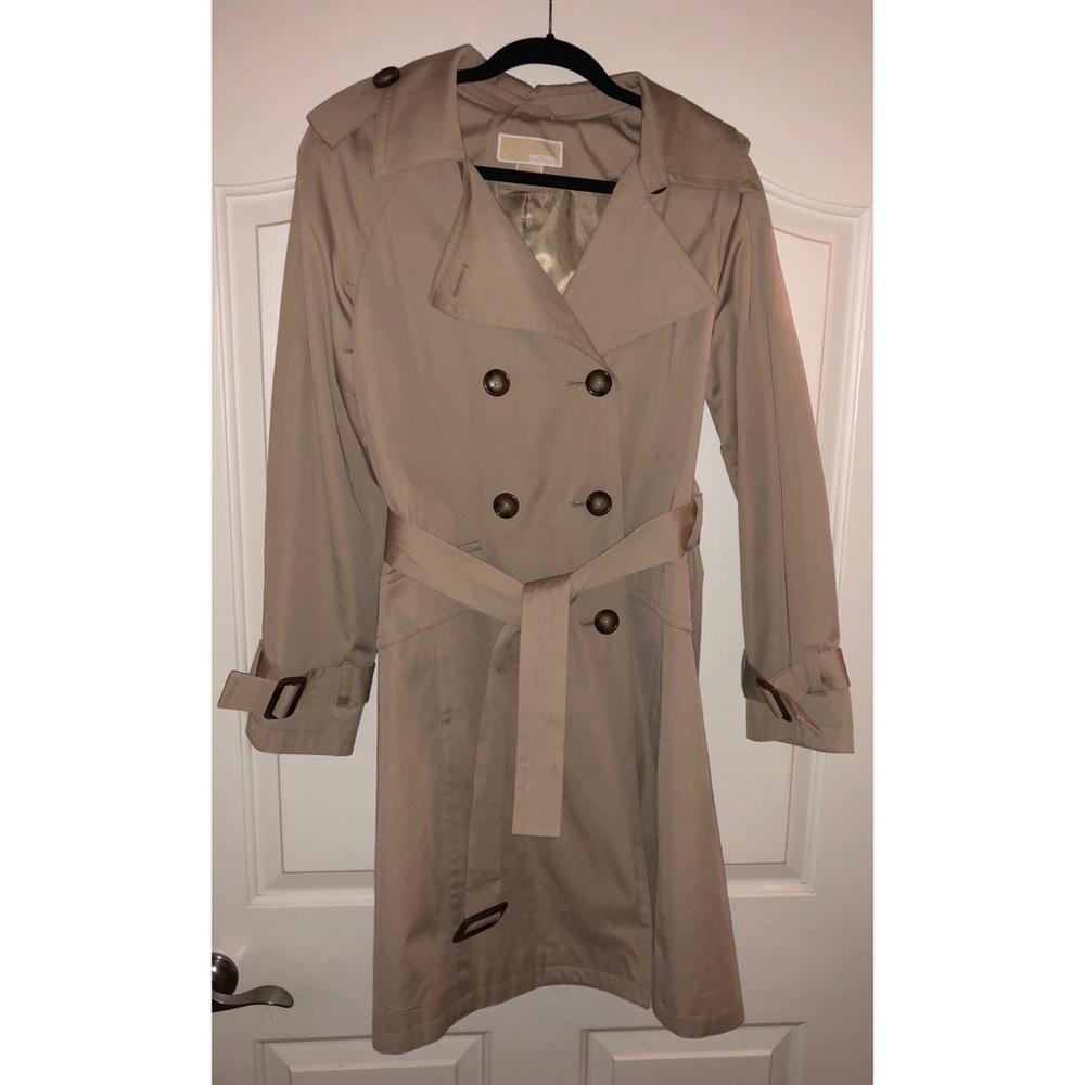 NWOT Tan Michael Kors trench coat
